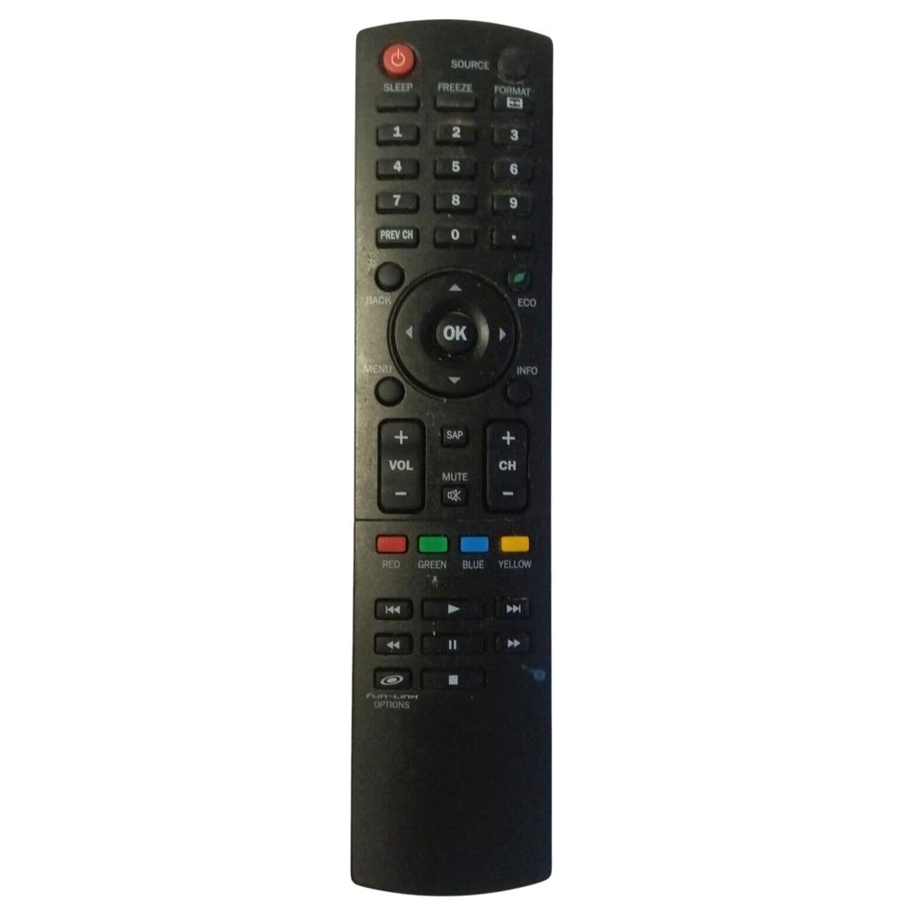 Funai Sylvania NH200UD Remote Control for RTNH200UD LC260SS1 LC220SS1